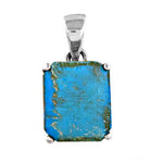 Load image into Gallery viewer, 925 Silver Turquoise Pendant for Women | Gemstone Jewelry
