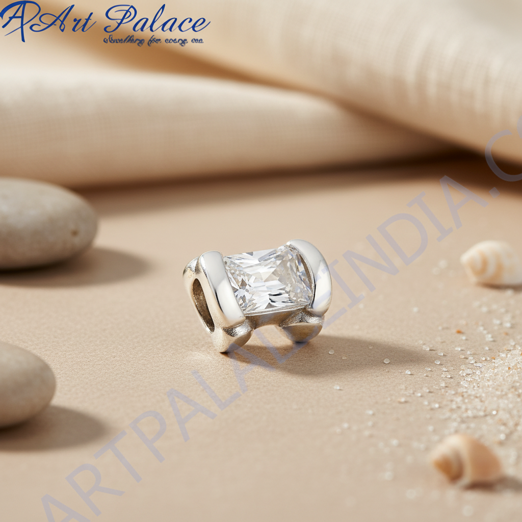 925 Silver Cubic Zirconia Pendant for Women | Daily Wear