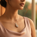 Load image into Gallery viewer, 925 Silver Cubic Zirconia Pendant for Women | Elegant Jewelry
