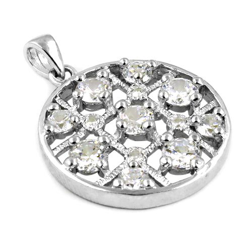 925 Silver Cubic Zirconia Pendant for Women | Daily Wear