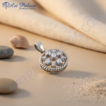 Load image into Gallery viewer, Colgante de circonita cúbica en plata 925 para mujer | Regalo para uso diario
