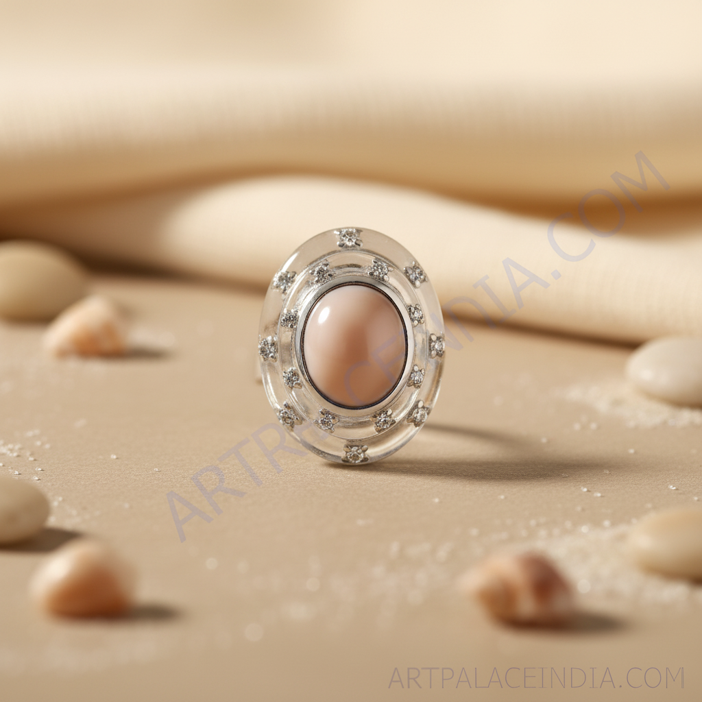 Silver Pearl Ring for Women | Elegant Wedding Jewelry Gift