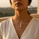 Load image into Gallery viewer, 925 Silver Cubic Zirconia Pendant Necklace for Women
