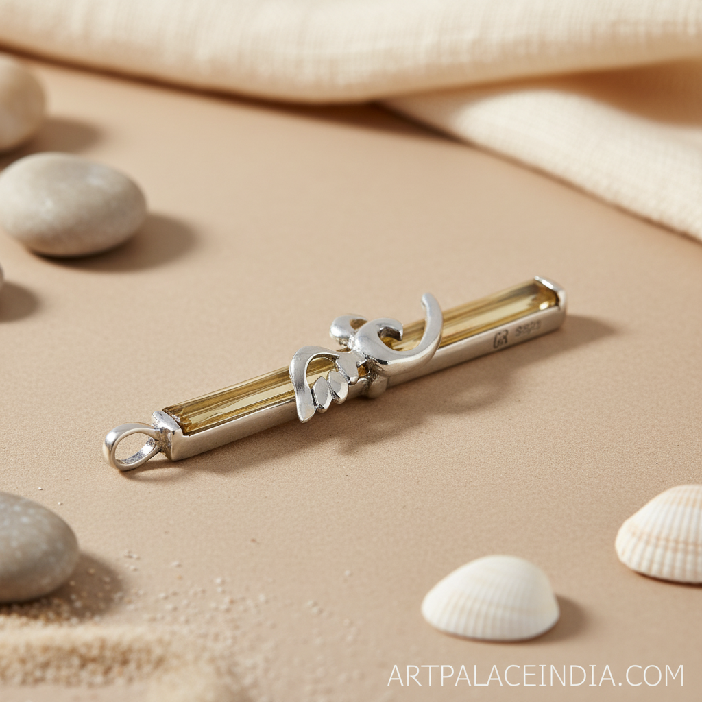 925 Silver Pendant with Stone | Women's Daily Wear Jewelry