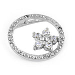 Load image into Gallery viewer, 925 Silver Cubic Zirconia Circle Pendant for Women | Gift Jewelry
