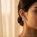 Load image into Gallery viewer, Silver Cubic Zirconia Flower Ring for Women | Gift Jewelry
