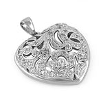 Load image into Gallery viewer, 925 Silver Filigree Heart Pendant for Women | Valentine's Gift
