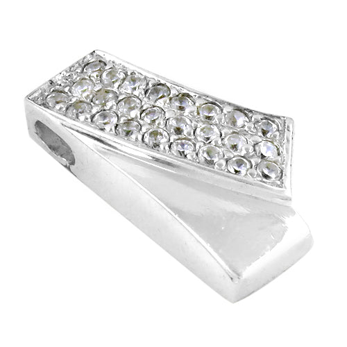 925 Silver Cubic Zirconia Pendant for Women | Fashion Jewelry