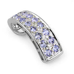 Load image into Gallery viewer, 925 Silver Tanzanite Pendant for Women | Gemstone Jewelry
