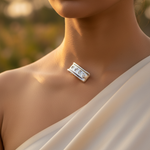 Load image into Gallery viewer, 925 Silver Cubic Zirconia Pendant for Women | Modern Jewelry
