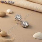 Load image into Gallery viewer, 925 Silver Cubic Zirconia Dangle Earrings for Women | Gift
