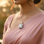 Load image into Gallery viewer, 925 Silver Cubic Zirconia Pendant | Women's Diamond Pendant Necklace
