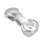 Load image into Gallery viewer, Silver Cubic Zirconia Pendant for Women | Modern Jewelry
