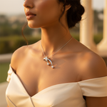 Load image into Gallery viewer, 925 Silver Diamond Pendant for Women | Modern Jewelry Gift
