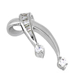 Load image into Gallery viewer, 925 Silver Diamond Pendant for Women | Modern Jewelry Gift
