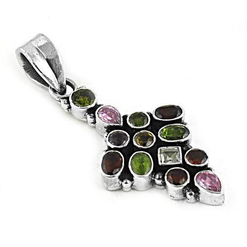 925 Silver Gemstone Pendant for Women | Artisan Jewelry