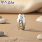 Load image into Gallery viewer, Colgante de plata con circonita cúbica para mujer | Joyería moderna
