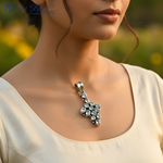 Load image into Gallery viewer, 925 Silver Blue Topaz Pendant for Women | Gemstone Jewelry
