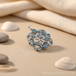 Load image into Gallery viewer, 925 Silver Blue Topaz Pendant for Women | Gemstone Jewelry
