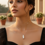 Load image into Gallery viewer, Colgante de plata con circonita cúbica para mujer | Joyería elegante
