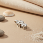 Load image into Gallery viewer, Colgante de plata con circonita cúbica para mujer | Joyería elegante
