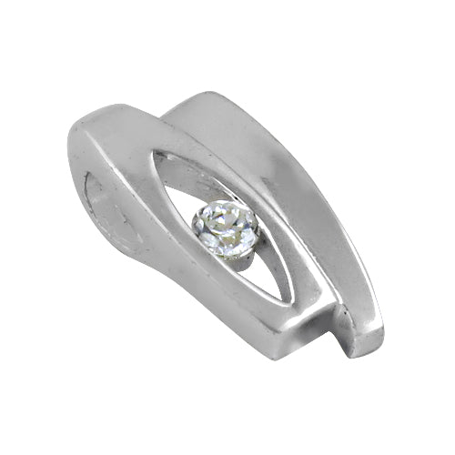 925 silver diamond pendant for women | modern jewelry gift