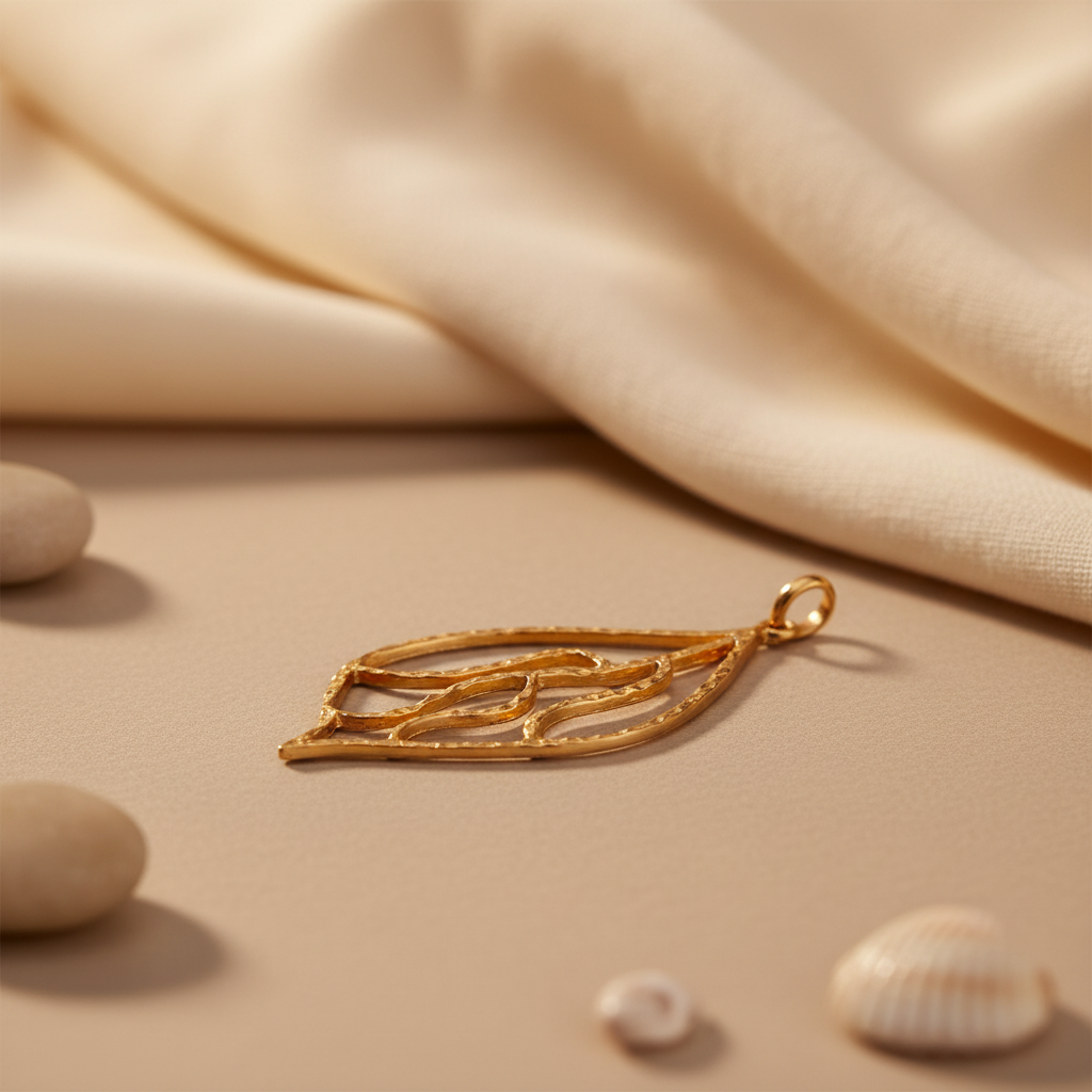 gold plating Leaf Pendant for Women | Fashion Jewelry Gift
