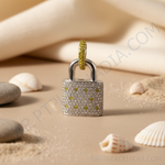 Load image into Gallery viewer, 925 Silver Cubic Zirconia Padlock Pendant for Women | Fashion Jewelry
