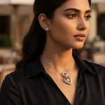 Load image into Gallery viewer, 925 Silver Cubic Zirconia Heart Pendant for Women | Gift Jewelry
