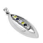 Load image into Gallery viewer, 925 Silver Gemstone Pendant for Women | Daily Wear Gift
