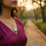 Load image into Gallery viewer, Colgante de circonita cúbica en plata 925 para mujer | Joyería de uso diario
