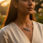 将图像加载到图库查看器中， 925 Silver Ruby Sapphire Pendant | Women's Jewelry Gift
