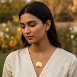 将图像加载到图库查看器中， 女士金色星芒吊坠 | 星座珠宝礼物
