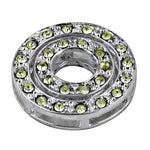 将图像加载到图库查看器中， Silver Peridot Gemstone Pendant for Women | Daily Wear Jewelry
