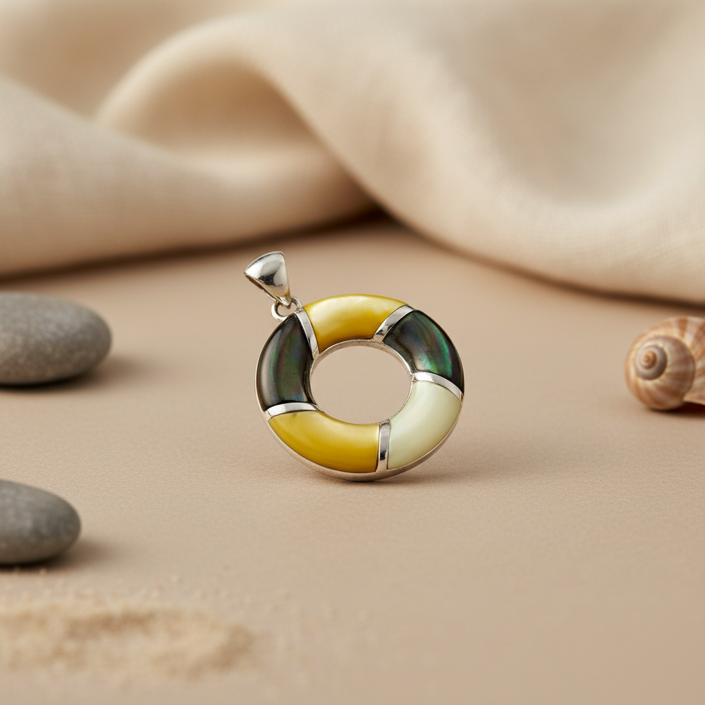 925 Silver Mother of Pearl Pendant for Women | Fashion Jewelry