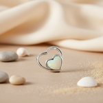 Load image into Gallery viewer, 925 Silver Heart Opal Pendant | Women's Gift | Opal Jewelry
