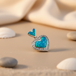 Load image into Gallery viewer, 925 Silver Heart Opal Pendant Necklace | Women's Gift
