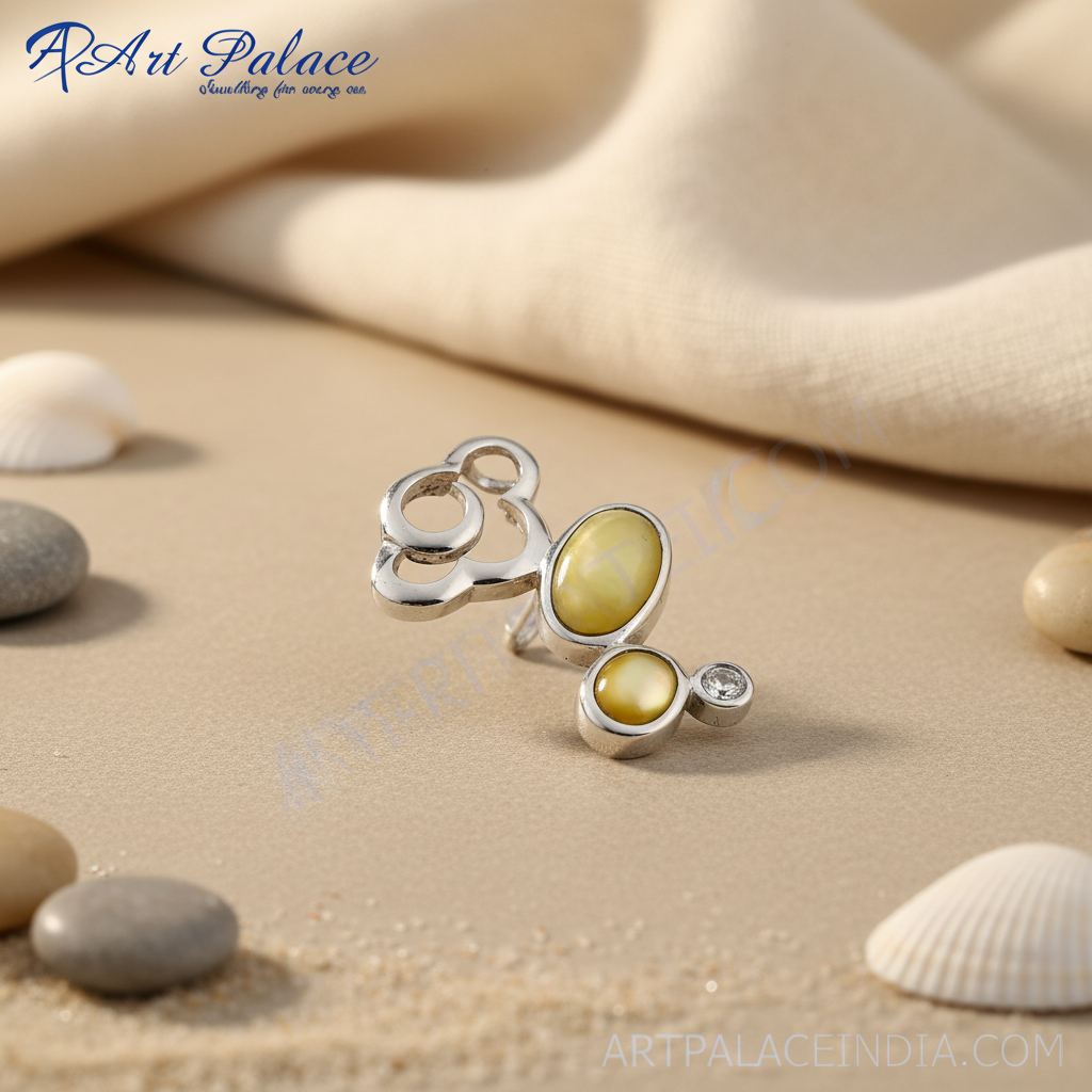 925 Silver Mother of Pearl Pendant for Women | Gift Jewelry