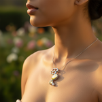 将图像加载到图库查看器中， 925 Silver Mother of Pearl Pendant for Women | Gift Jewelry
