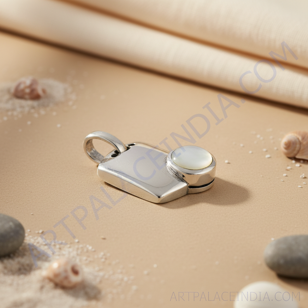 925 Silver Mother of Pearl Pendant for Women | Gift Jewelry