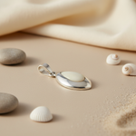 将图像加载到图库查看器中， 925 Silver Mother of Pearl Pendant for Women | Gift
