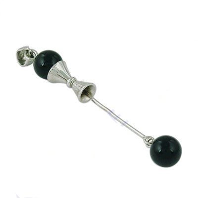 925 sterling silver black onyx pendant for women | daily wear