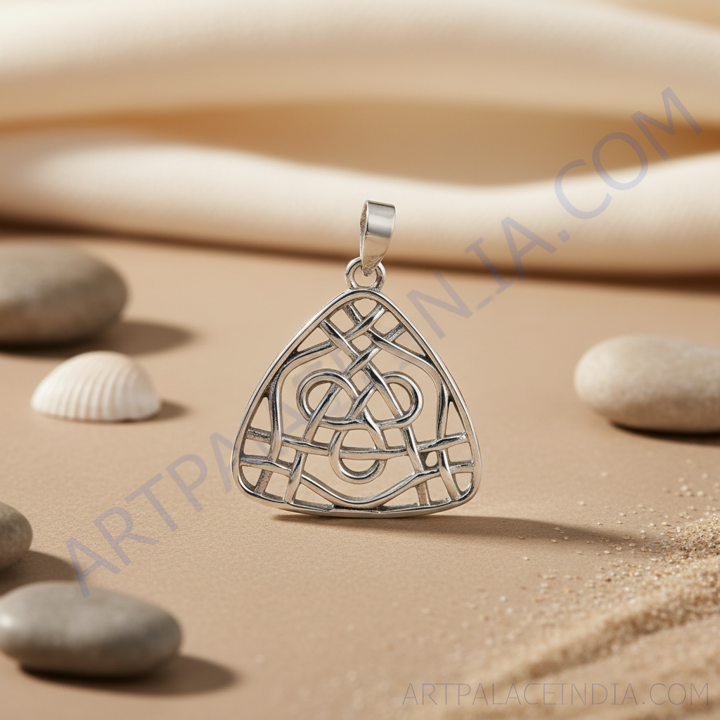 925 Silver Celtic Knot Pendant for Women | Daily Wear Gift