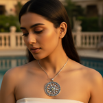 将图像加载到图库查看器中， 925纯银十二星座宝石吊坠 | 星座珠宝
