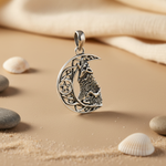 Load image into Gallery viewer, 925 Silver Crescent Moon Pendant Necklace for Women | Gift
