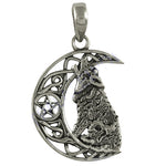 将图像加载到图库查看器中， 925 Silver Crescent Moon Pendant Necklace for Women | Gift
