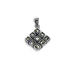 Load image into Gallery viewer, 925 Silver Marcasite Pendant for Women | Daily Wear Gift
