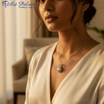 Load image into Gallery viewer, 925 Silver Cubic Zirconia Pendant for Women | Daily Wear
