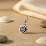 Load image into Gallery viewer, Colgante de amatista en plata 925 para mujer | Joyería con piedras preciosas
