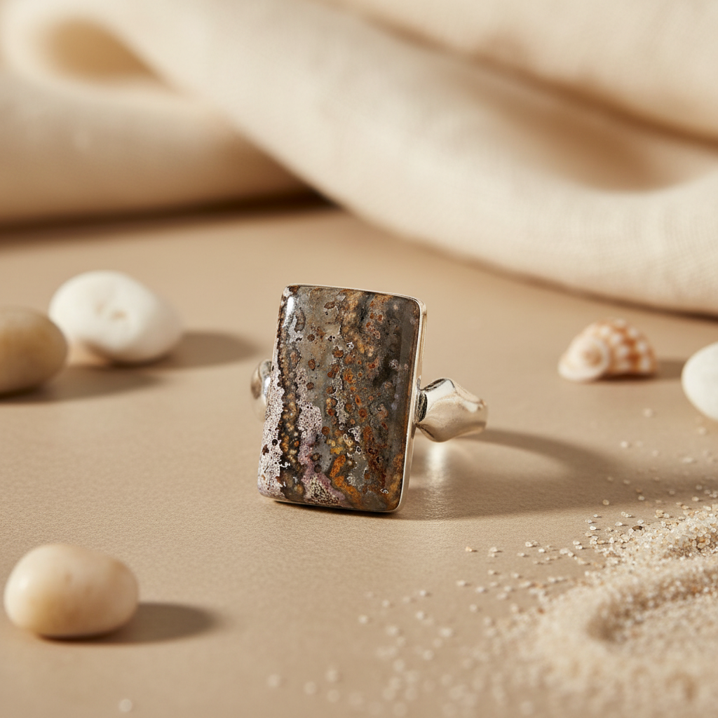 925 Silver Gemstone Ring for Women | Statement Jewelry